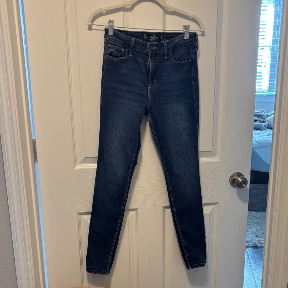 Hollister Navy Skinny Jeans